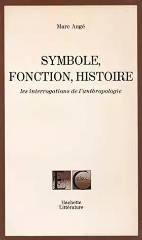 Couverture du produit · Symbole, fonction, histoire