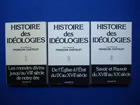 Couverture du produit · Histoire des idéologies