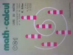 Couverture du produit · Math et calcul : cycle elementaire 1- annee, livre du maitre