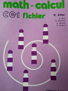 Couverture du produit · MATH et CALCUL CE1 fichier