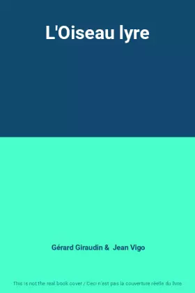 Couverture du produit · L'Oiseau lyre