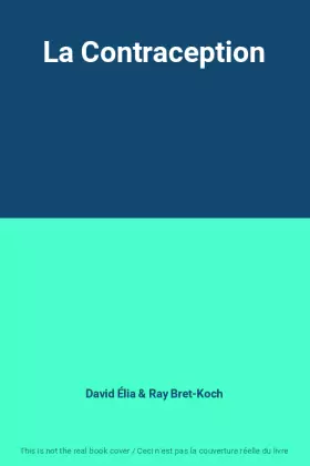 Couverture du produit · La Contraception