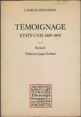 Couverture du produit · Témoignage