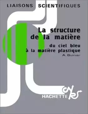 Couverture du produit · Structure de la matière
