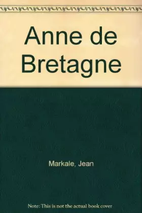 Couverture du produit · Anne de Bretagne