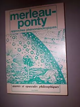 Couverture du produit · APPROCHES PHENOMOLOGIQUES. Chois de textes
