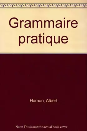 Couverture du produit · Grammaire pratique