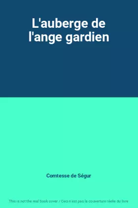 Couverture du produit · L'auberge de l'ange gardien