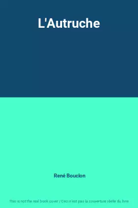 Couverture du produit · L'Autruche