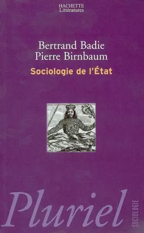 Couverture du produit · Sociologie de l'Etat