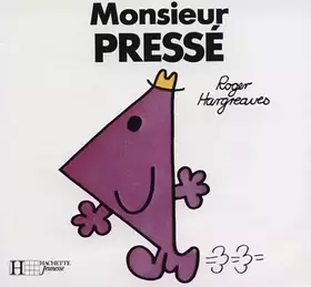 Couverture du produit · Monsieur Pressé