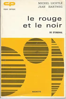 Couverture du produit · STENDHAL LE ROUGE ET LE NOIR