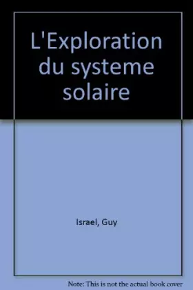 Couverture du produit · L'Exploration du système solaire