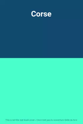 Couverture du produit · Corse