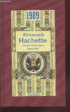 Couverture du produit · Almanach Hachette 1989