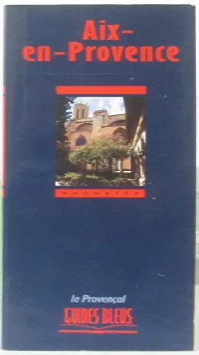 Couverture du produit · Aix-en-Provence