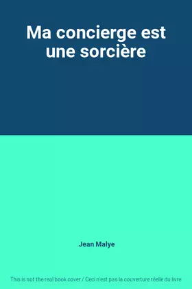 Couverture du produit · Ma concierge est une sorcière