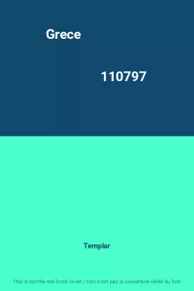 Couverture du produit · Grece                                                                                         110797