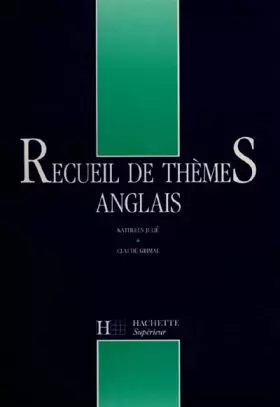 Couverture du produit · Recueil de thèmes anglais