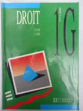 Couverture du produit · Droit, 1re G