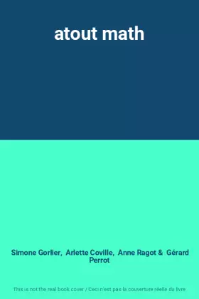 Couverture du produit · atout math