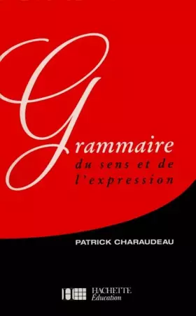 Couverture du produit · Grammaire du sens et de l'expression