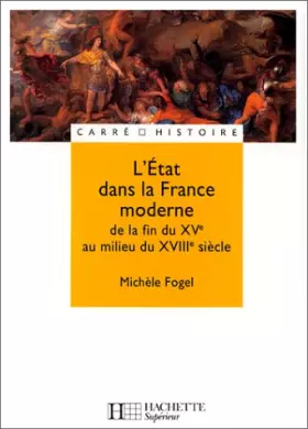 Couverture du produit · L'Etat dans la France moderne