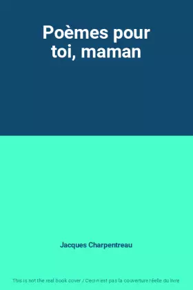 Couverture du produit · Poèmes pour toi, maman