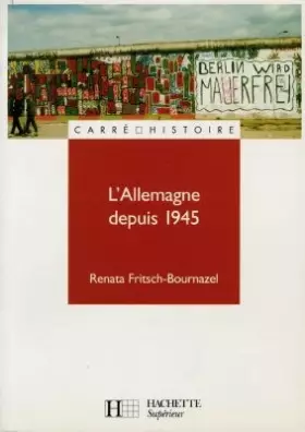 Couverture du produit · L'Allemagne depuis 1945