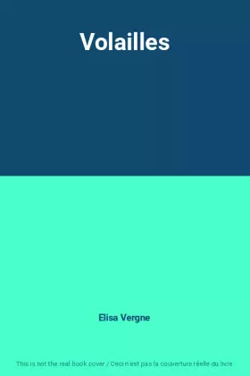 Couverture du produit · Volailles