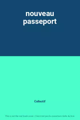 Couverture du produit · nouveau passeport