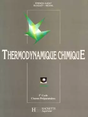 Couverture du produit · THERMODYNAMIQUE CHIMIQUE. Cours