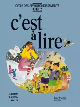 Couverture du produit · C'est à lire, CE2. Livre de l'élève