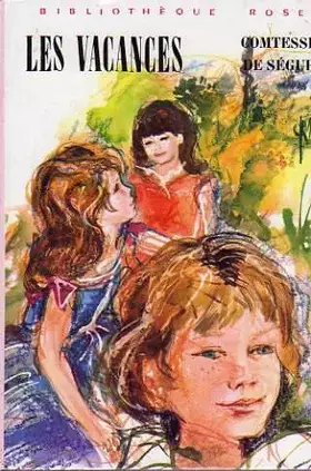 Couverture du produit · Les vacances