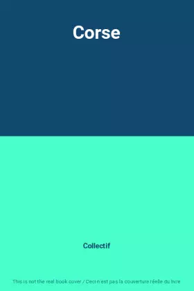Couverture du produit · Corse