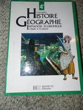 Couverture du produit · HISTOIRE-GEOGRAPHIE 4EME. Edition 1992