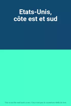 Couverture du produit · Etats-Unis, côte est et sud