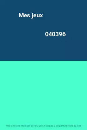 Couverture du produit · Mes jeux                                                                                      040396