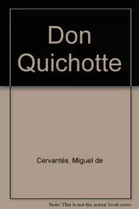 Couverture du produit · Don Quichotte