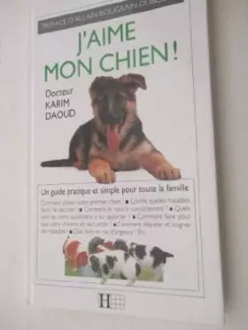 Couverture du produit · J'[aime] mon chien