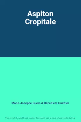 Couverture du produit · Aspiton Cropitale