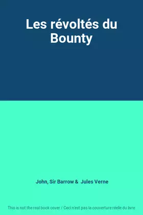 Couverture du produit · Les révoltés du Bounty
