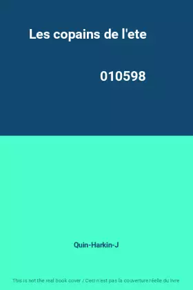 Couverture du produit · Les copains de l'ete                                                                          010598