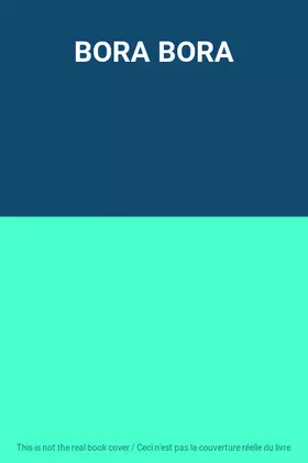 Couverture du produit · BORA BORA