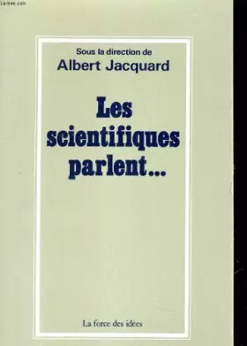 Couverture du produit · Les Scientifiques parlent