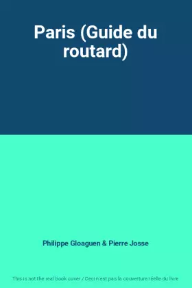 Couverture du produit · Paris (Guide du routard)