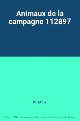 Couverture du produit · Animaux de la campagne 112897