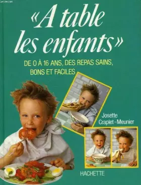 Couverture du produit · À table les enfants