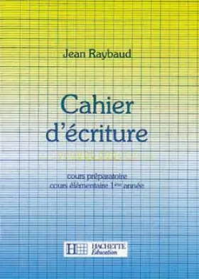 Couverture du produit · Cahier d'écriture, CP-CE1
