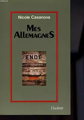 Couverture du produit · Mes Allemagnes